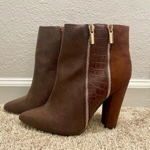 JUSTFAB Heeled bootie - US size 7.5